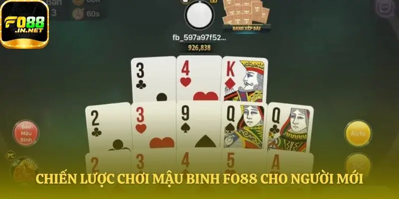 Cách chơi mậu binh FO88 với chiến thuật