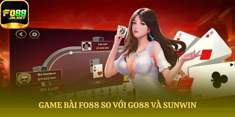 So sánh ưu thế vượt trội của Fo88